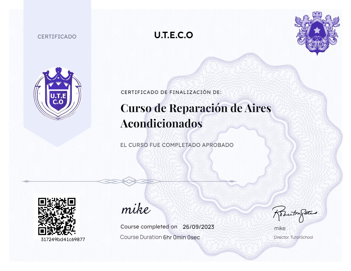 Curso de Reparación de Aires Acondicionados